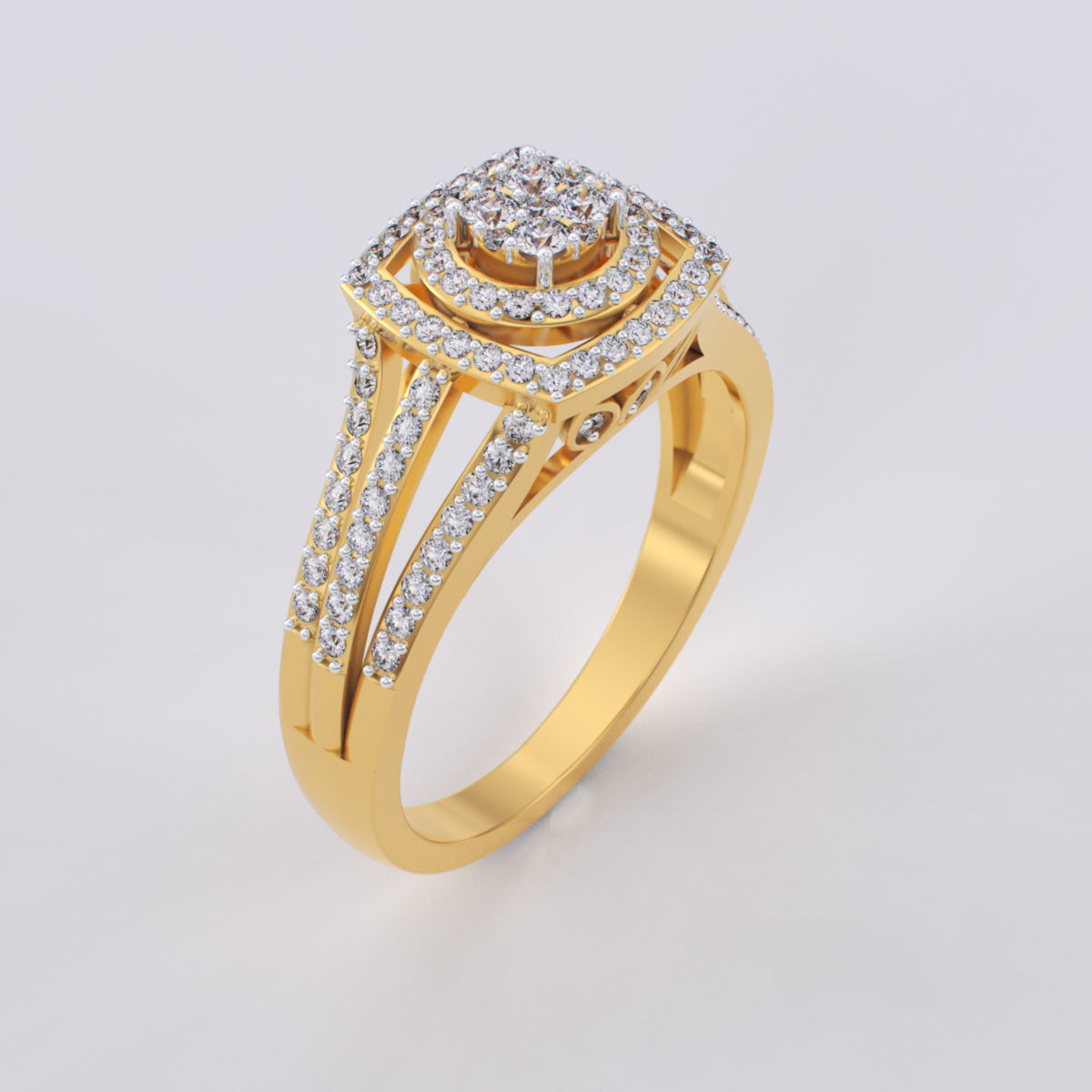 Radiance Halo Ring